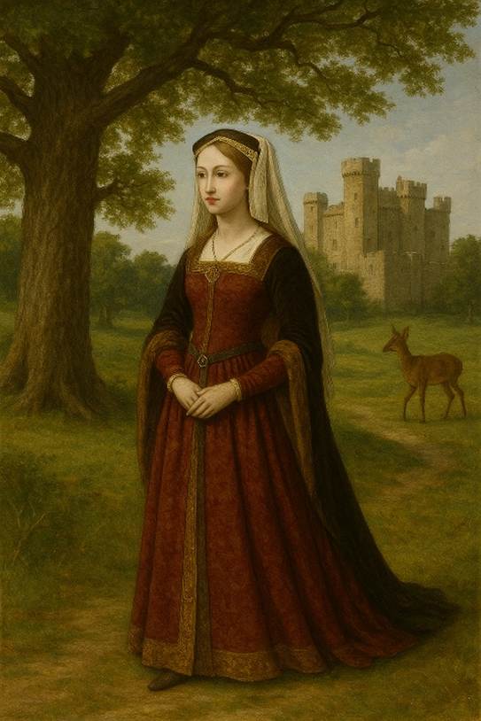 A painting of a person in a red dress

AI-generated content may be incorrect.